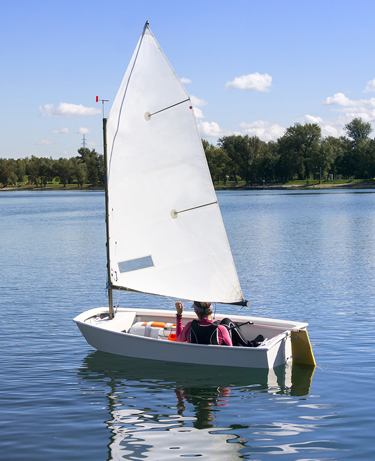 sailing boat on water
