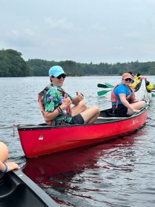 Canoeing at Boston Waterways