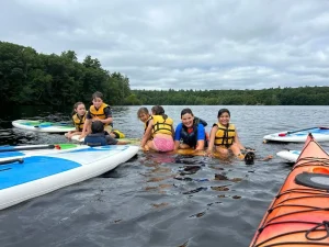 Kayaking and Paddleboarding for families in Boston